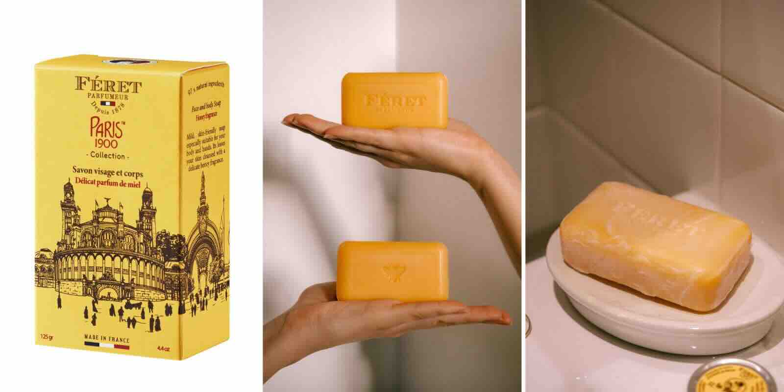 Le Savon Miel de Féret Parfumeur – visage et corps, parfum naturel et made in France